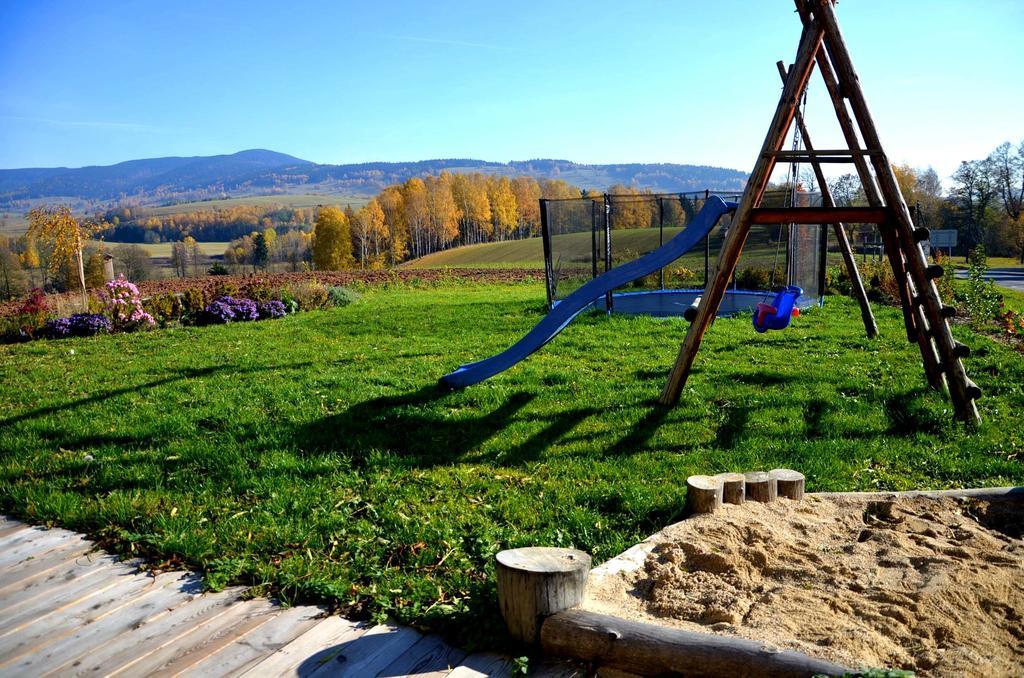 Penzion Na Cervenem Potoce Králíky Dış mekan fotoğraf